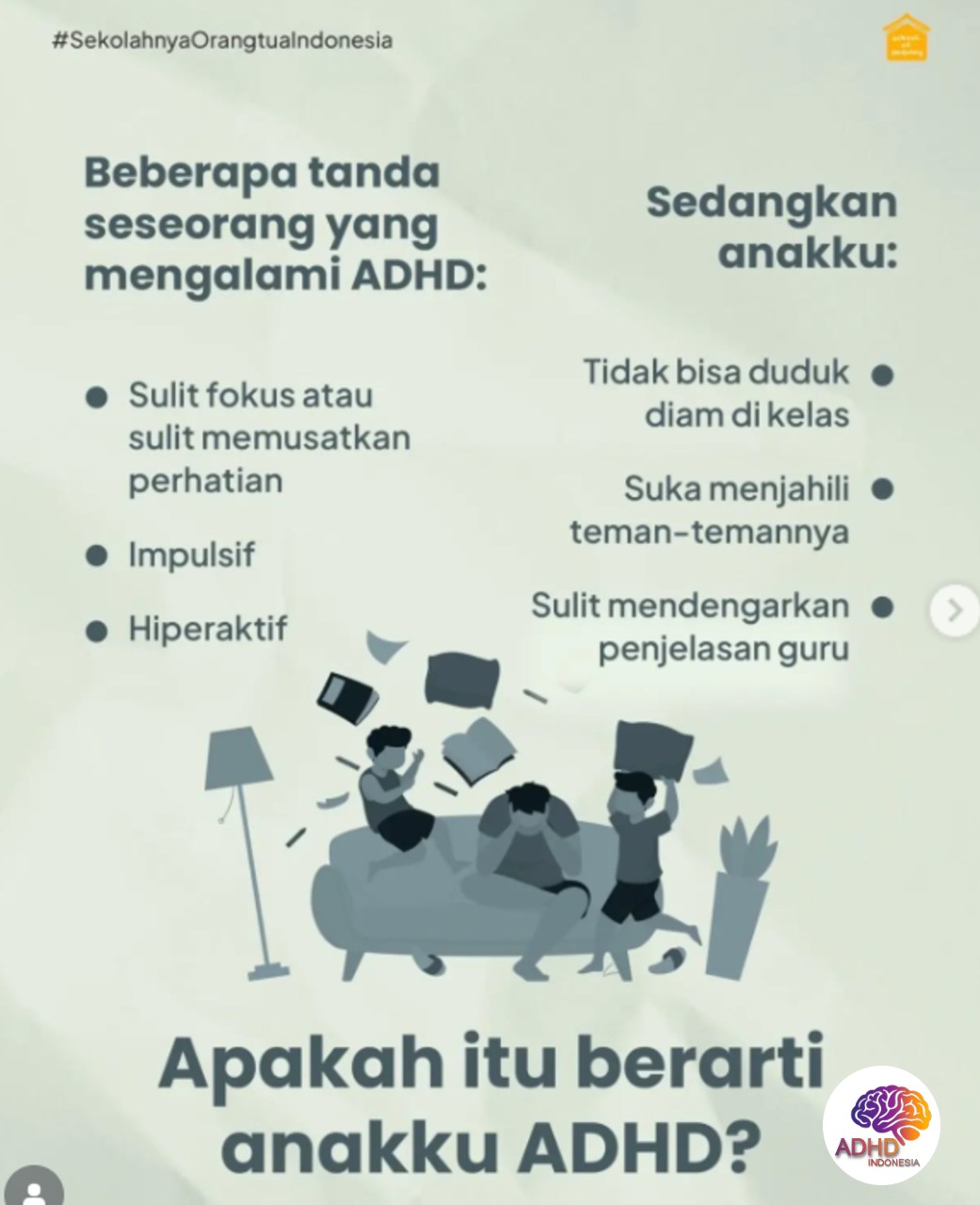 Ciri dan Gejala ADHD pada Anak Usia Dini di Kabupaten Ogan Komering Ulu Selatan